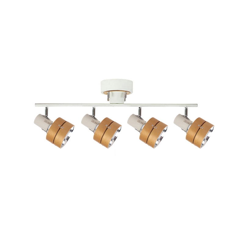 Nordic Cylindrical 4-Light Spotlight D415