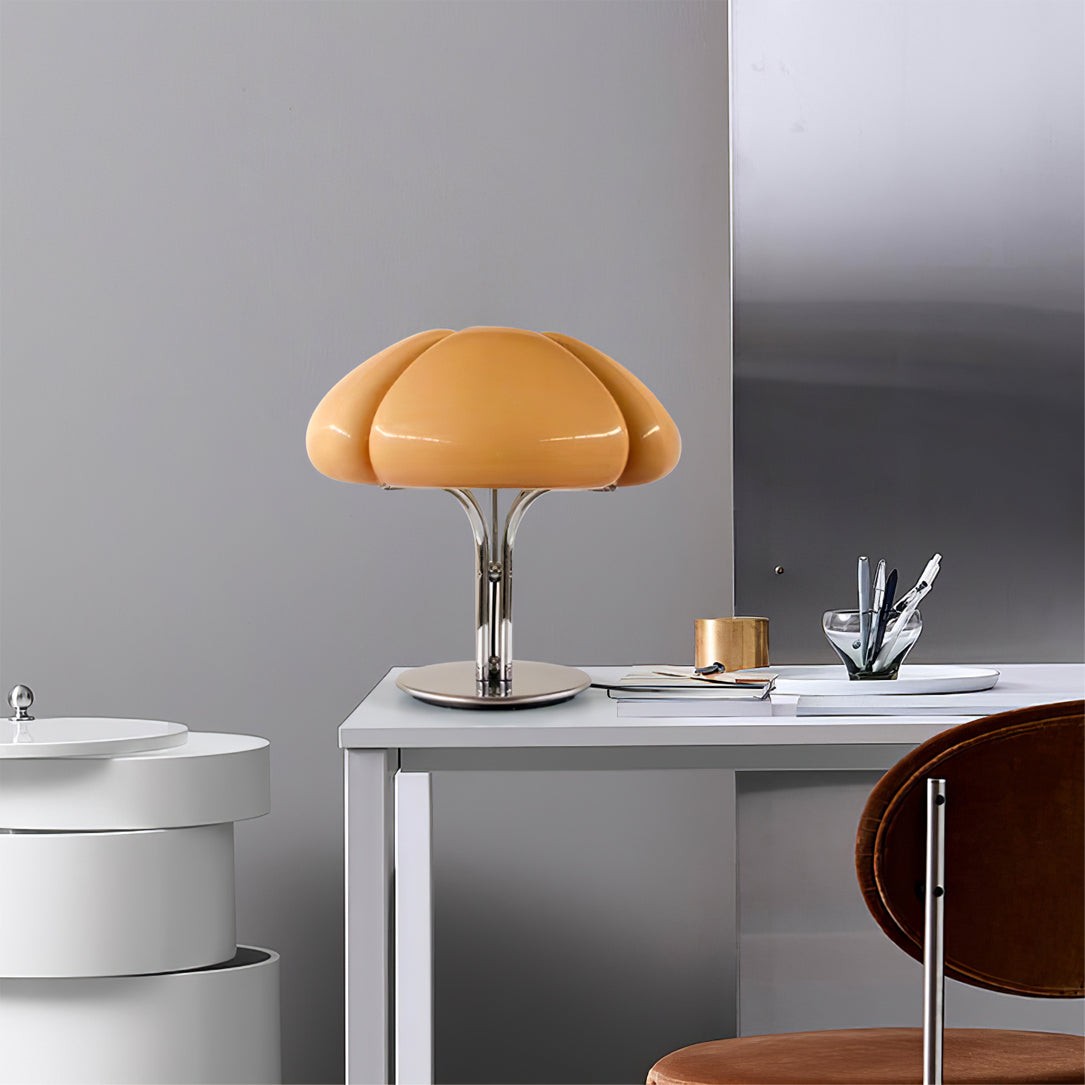 Creative Cluster Mushroom Shape Glass Table Lamp K609
