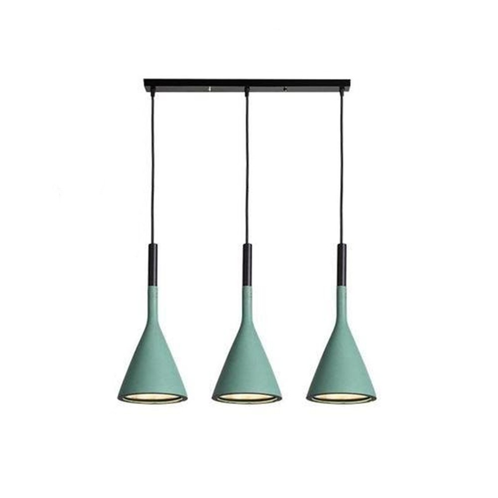 Minimalist Aplomb Pendant Light - Cement Cone Pendant Light for Kitchen Island