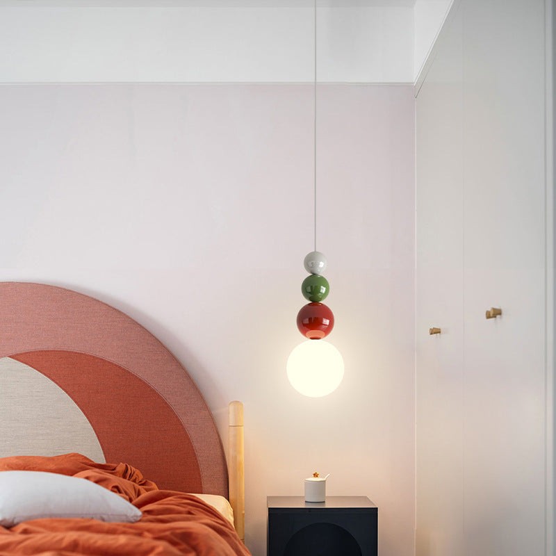 Nodic Style Globe Multicolor Pendant Lamp K883