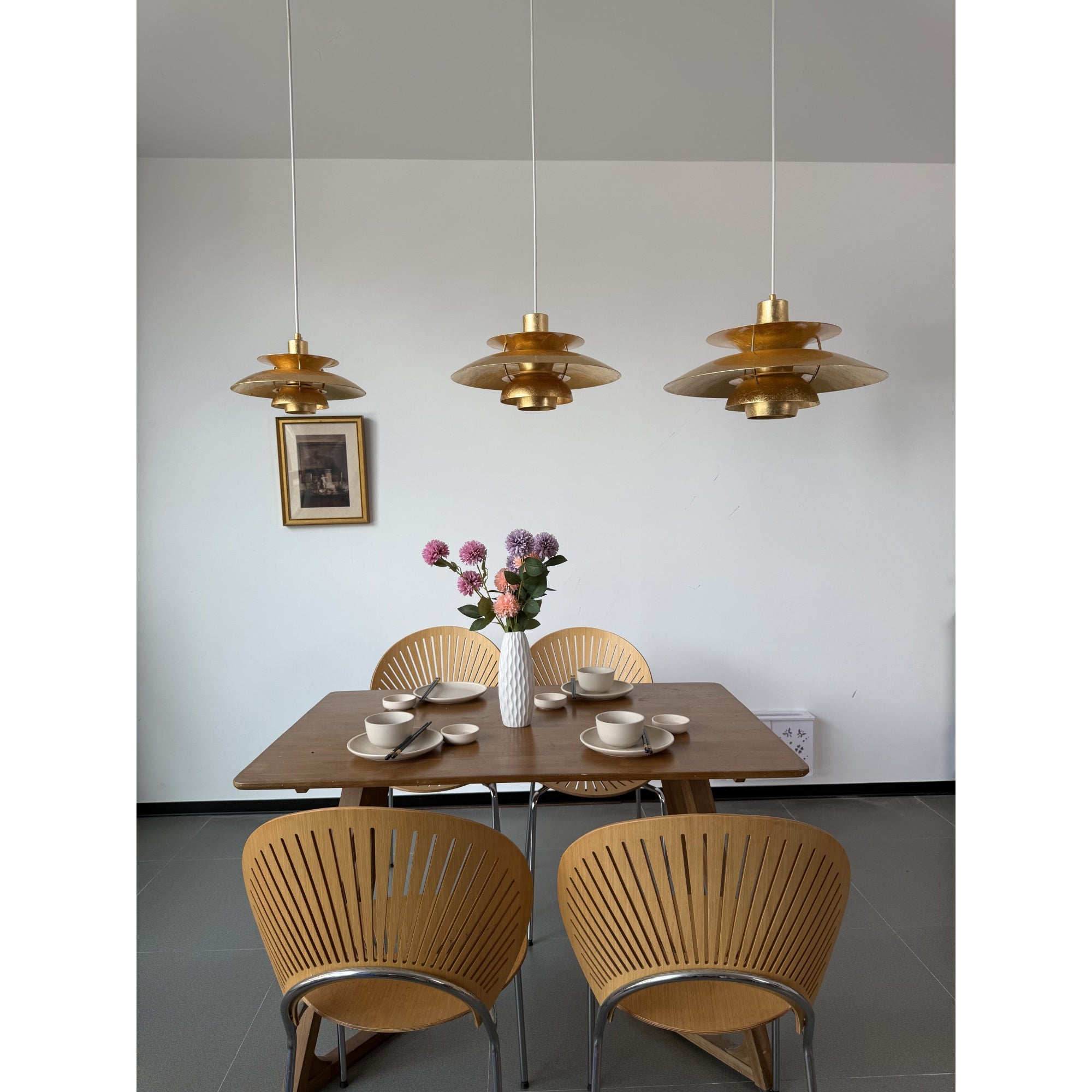 Gold Foil PH Pendant Lamp D762