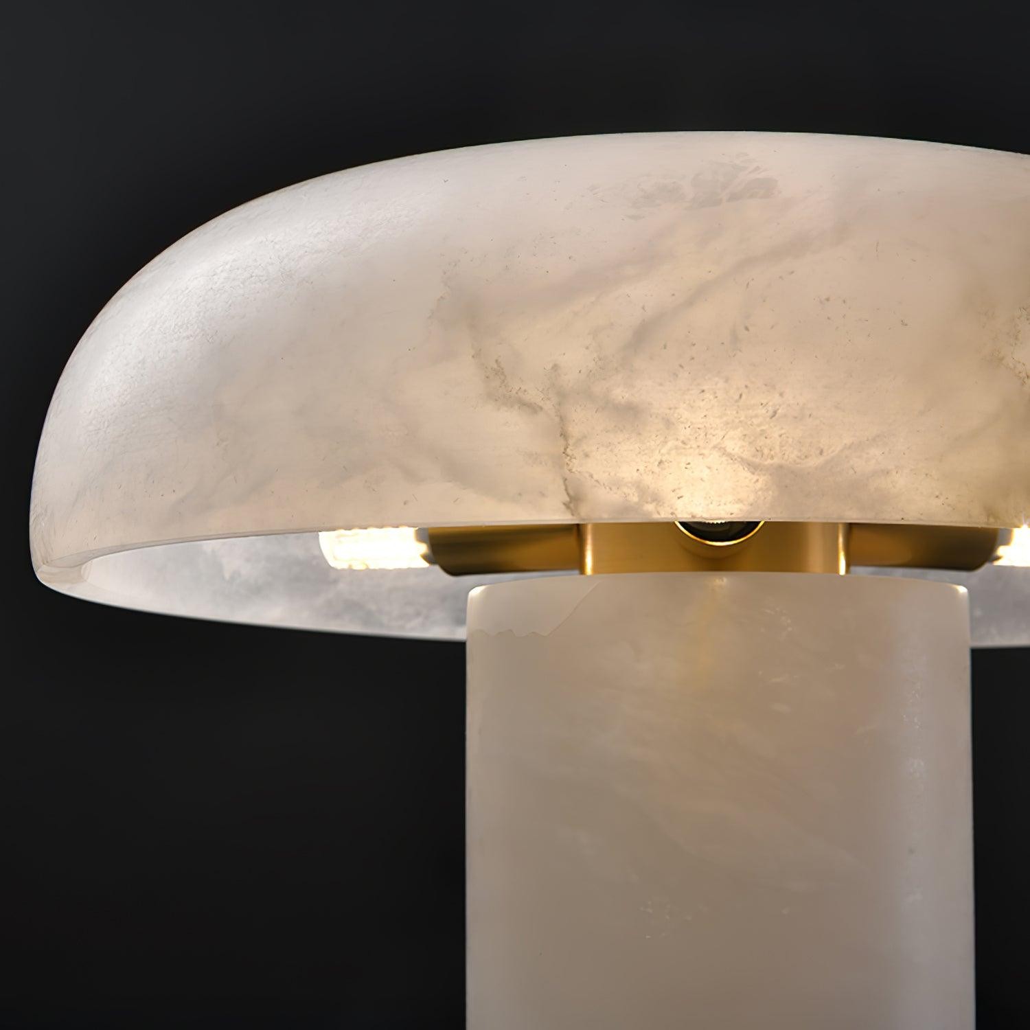 Creative Minimalist Luxury Alabaster Table Lamp For Bedroom K535