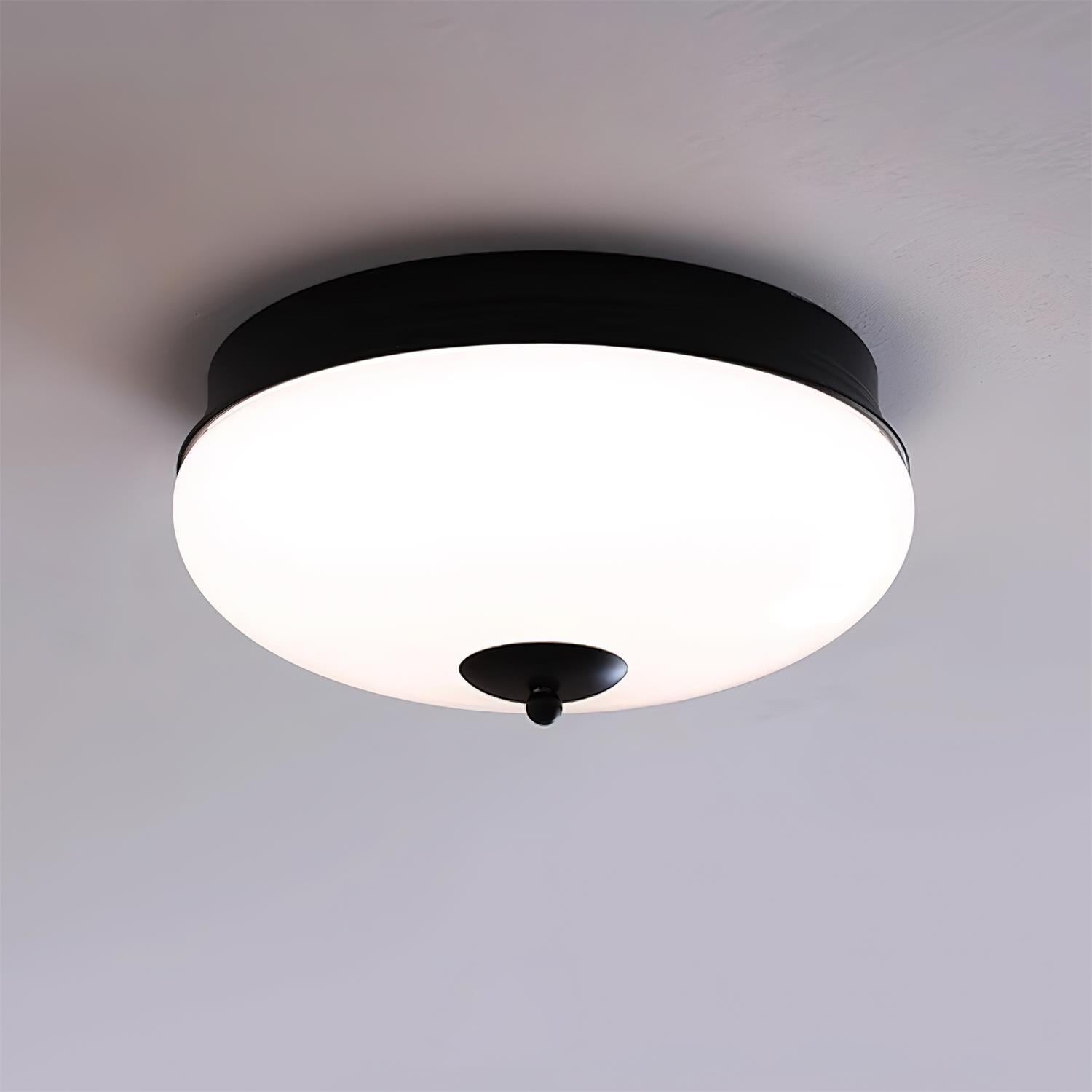 European Mid Century Cream Ceiling Light K468