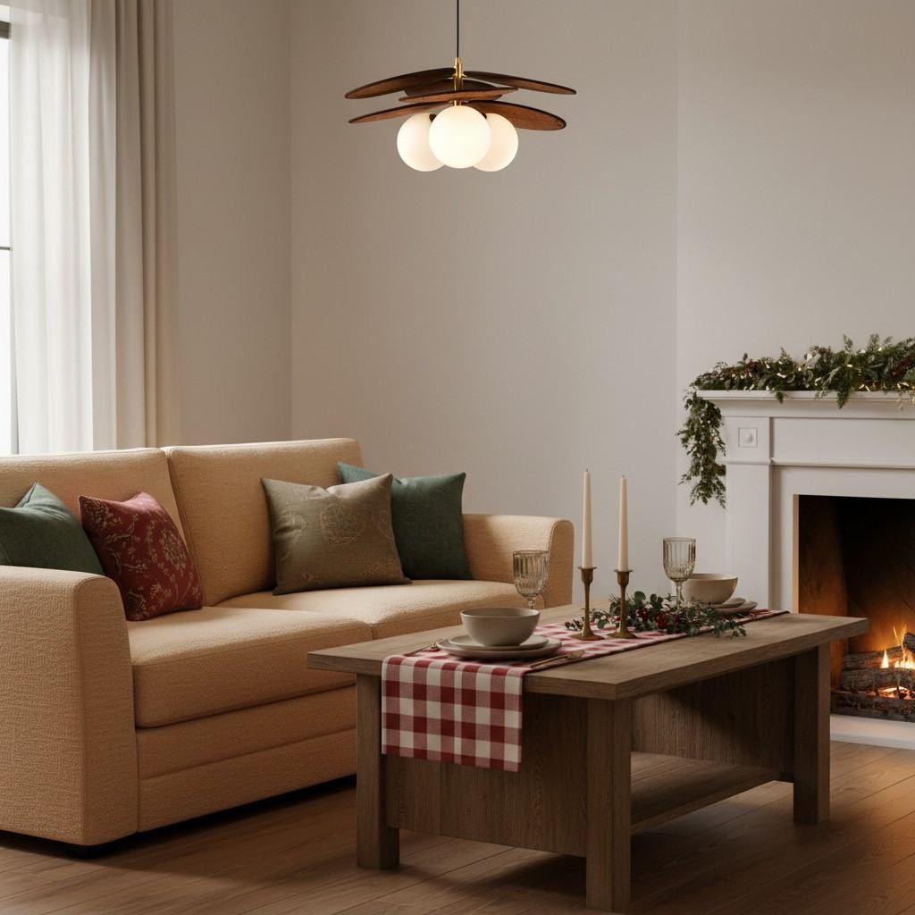 Orrise Artistic Pendant Light - Nature Inspired Layered Design for Indoor Spaces K2098