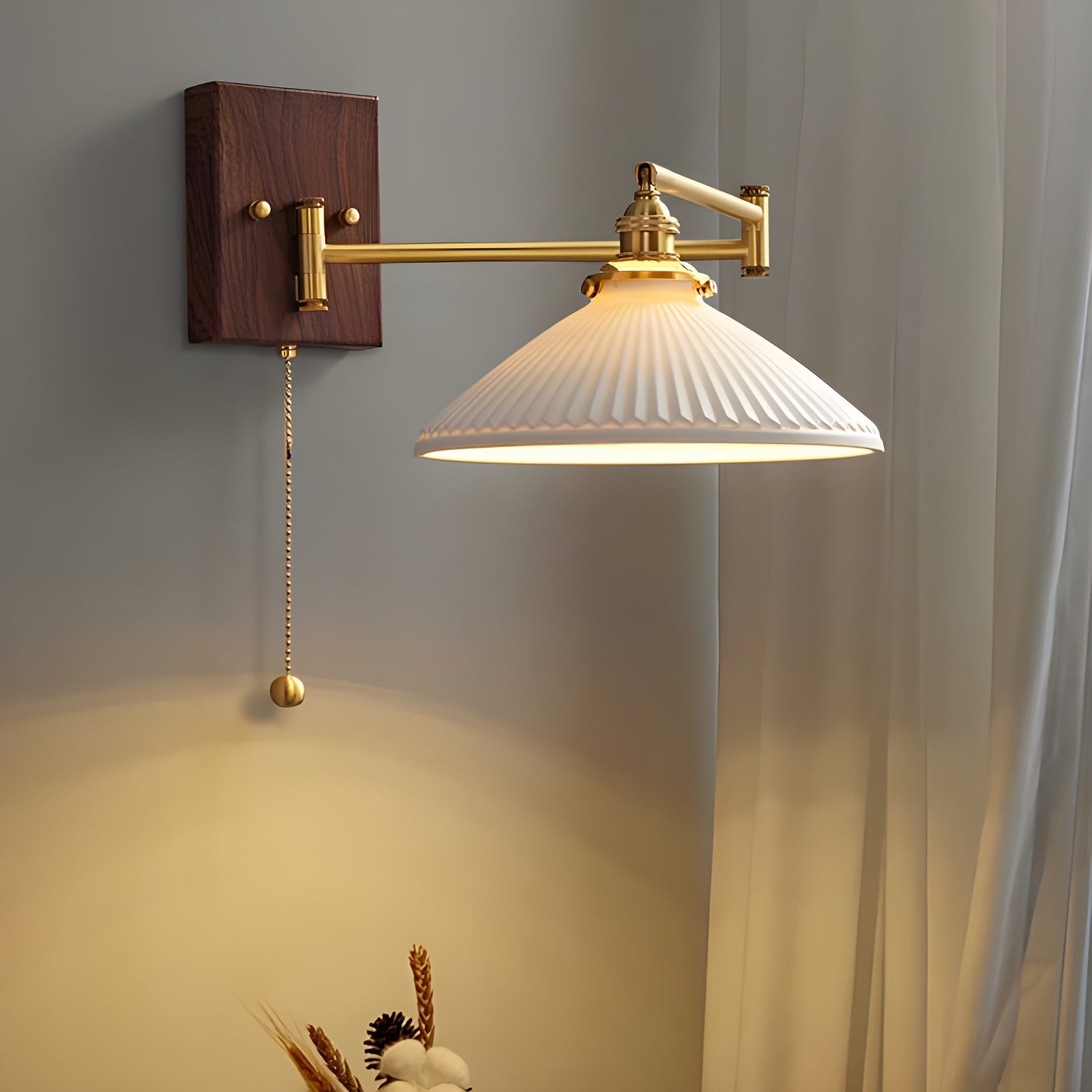 Ceramic Geometry Wall Lamp K312