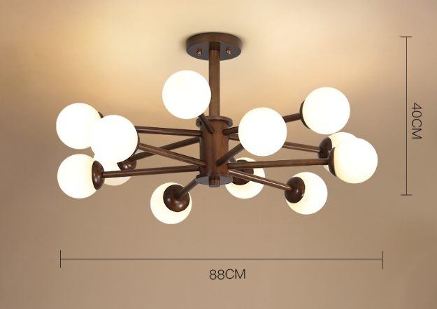 LIGN Wooden Molecular Light