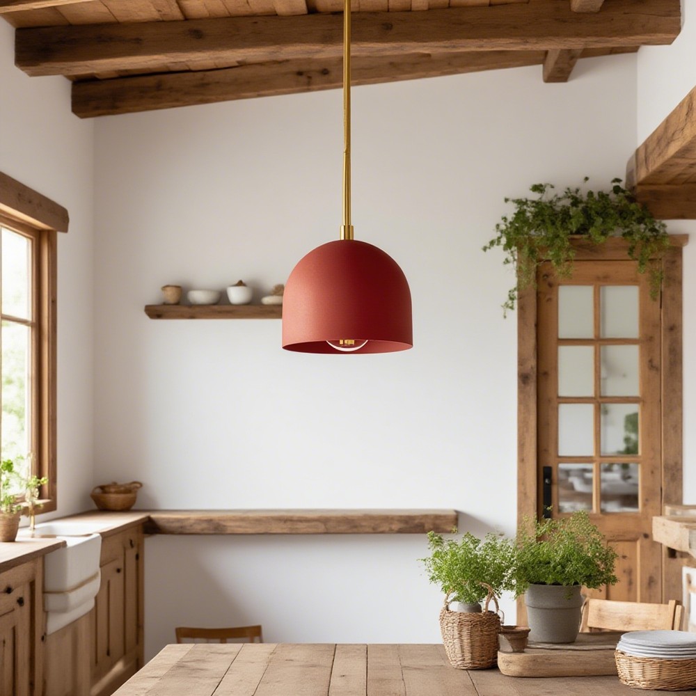 Modern Macaron Dome Pendant Light K900
