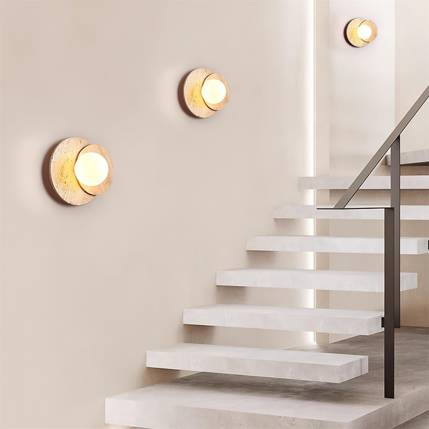 Wabi-sabi Eclipse Plug-In Wall Lamp K476