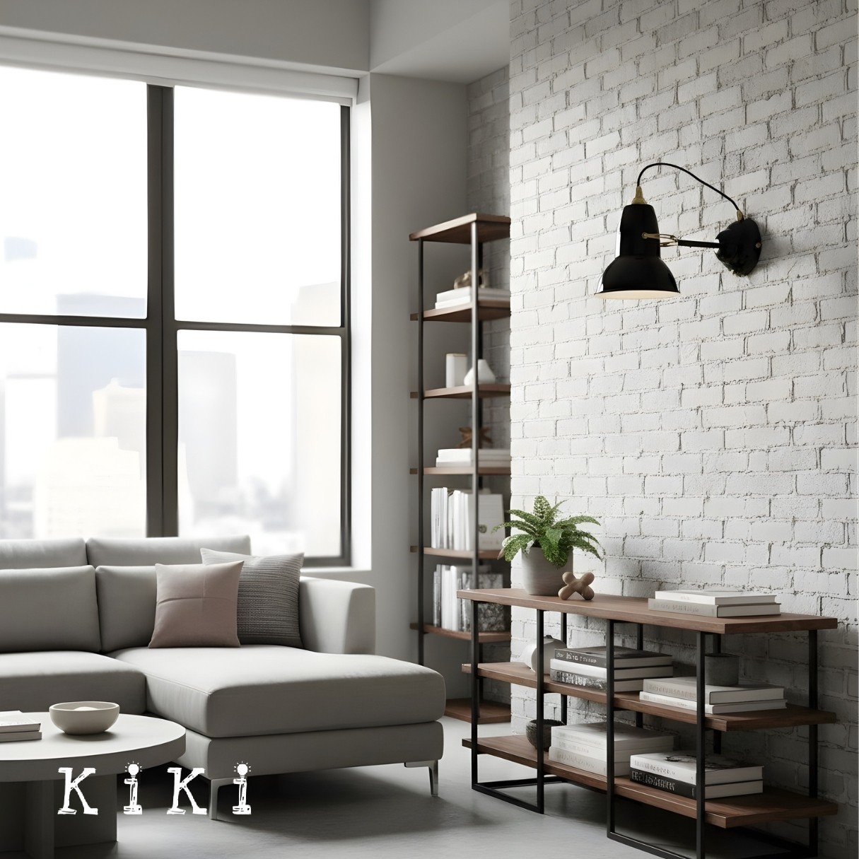 Modryx Retro Adjustable Wall Sconce – Compact Mettal Wall Light for Bedroom & Hallway K1606