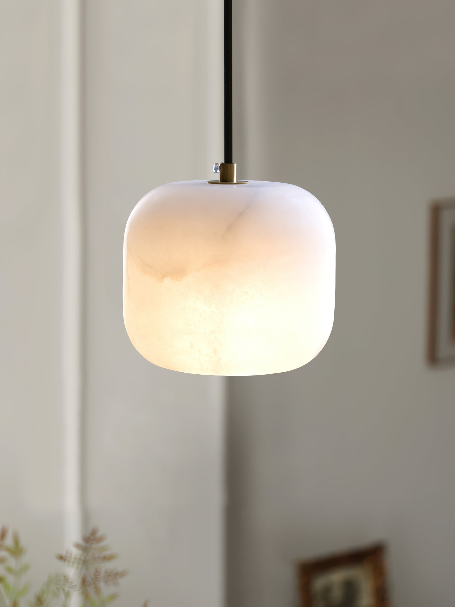 Alabaster Bedside Pendant Light D423