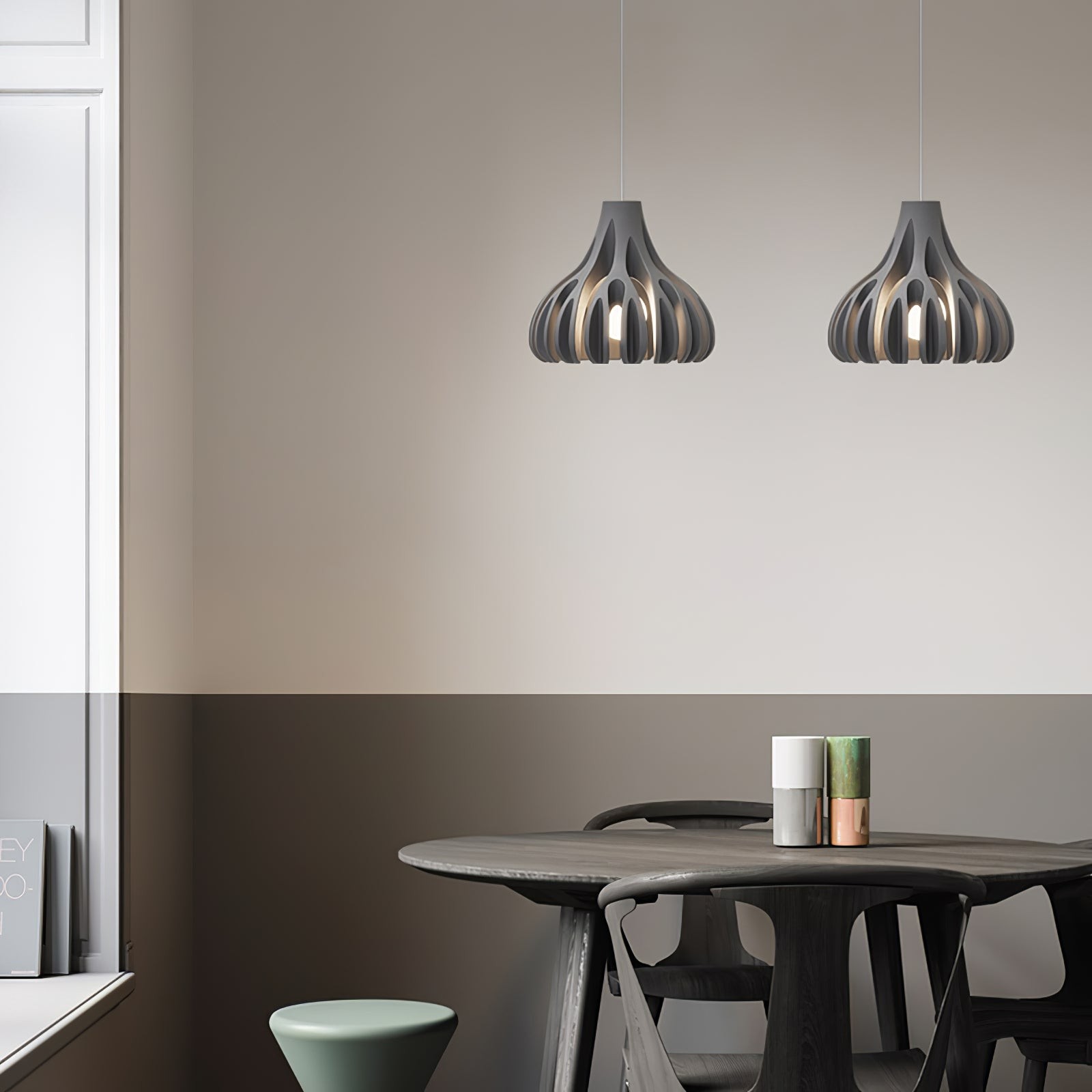 Coral Resin Pendant Lamp K1003