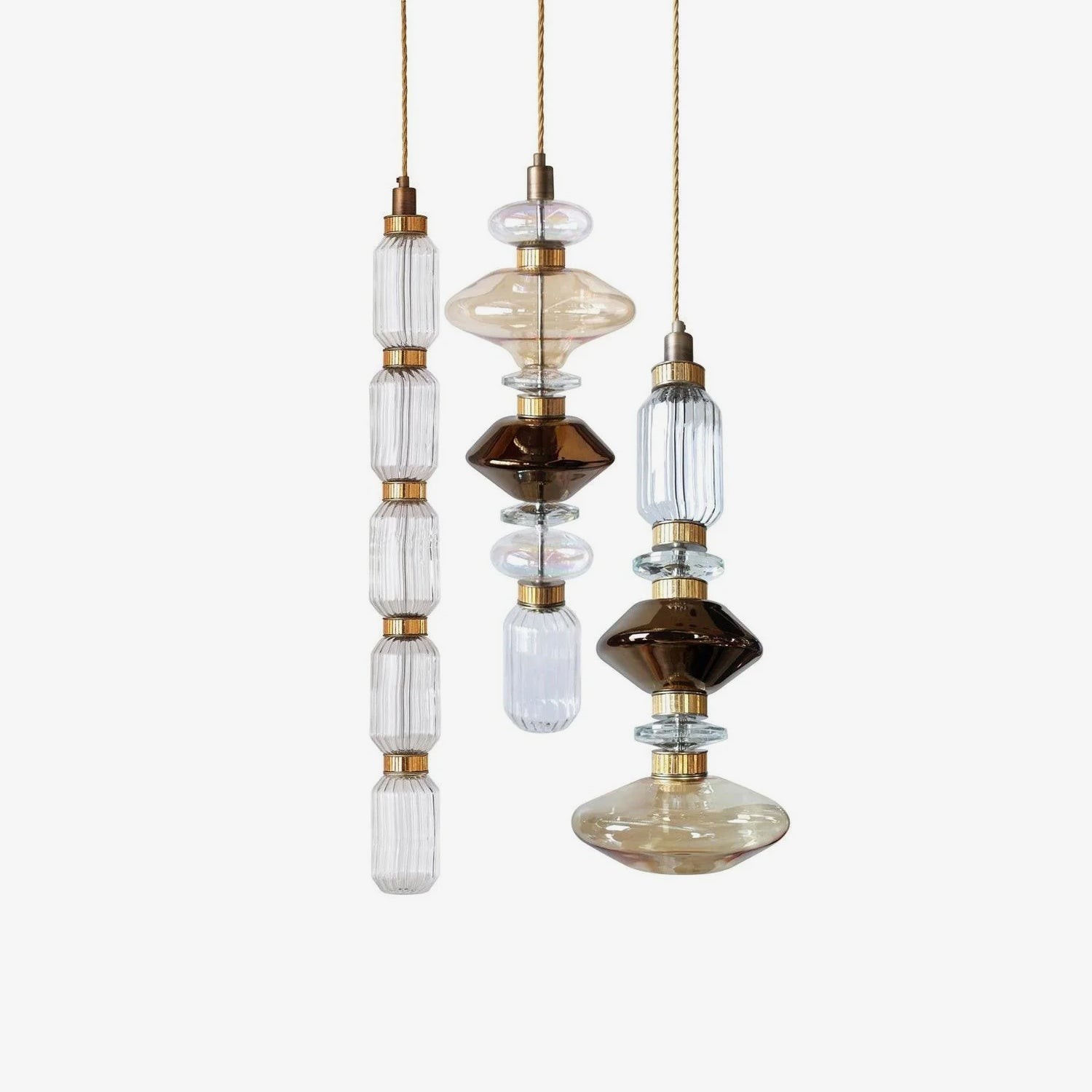Modern Elegant Ballet Glass Pendant Light K904