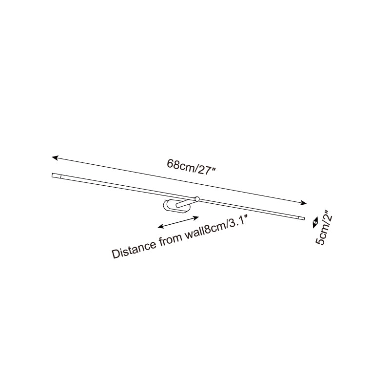 Kady Linear Rechargeable Version Wall Lamp D58
