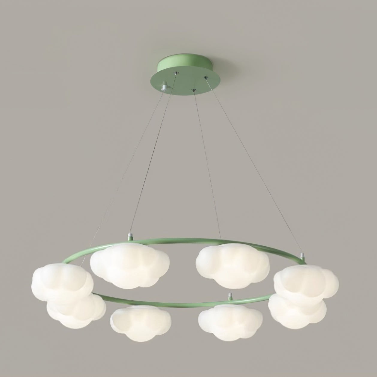 Cream Style Creative Personality Clouds Chandelier K696