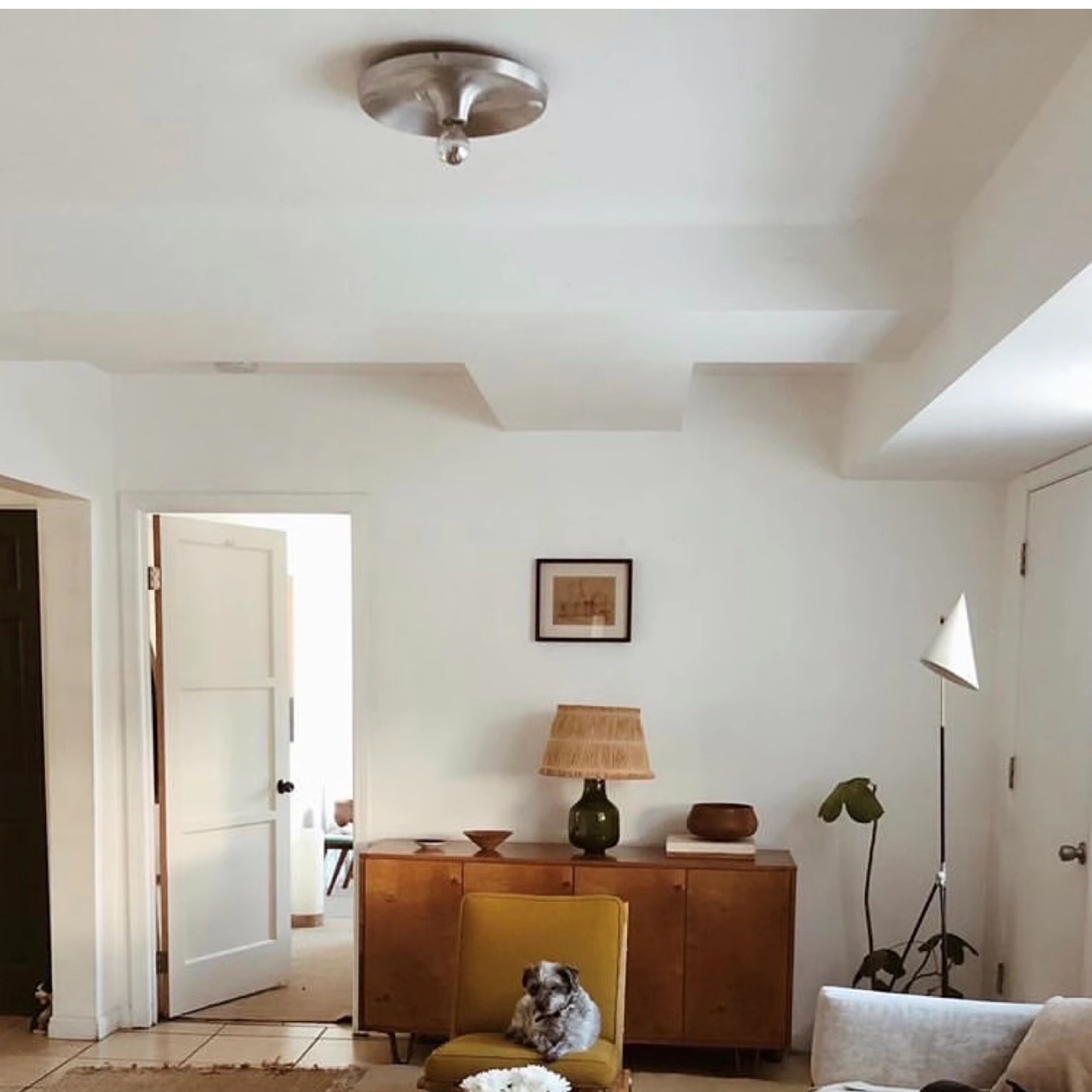 Space Age Disc Ceiling Lamp K1143