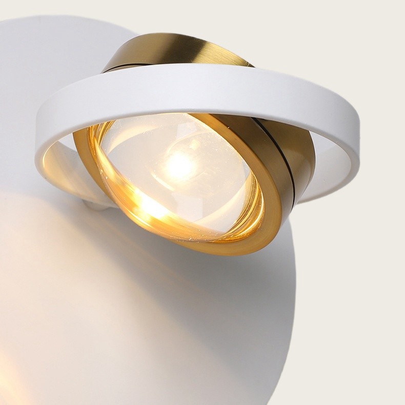 Modern Metal Rotatable Bedside LED Wall Lamp K183