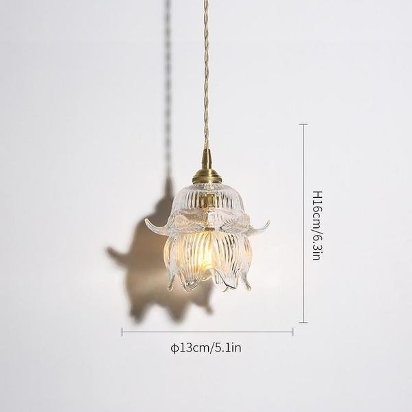 Clear glass pendant lights series