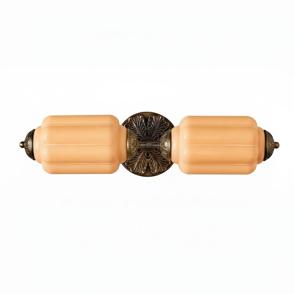 Eloise Pumkin Glass Vanity Sconce K864