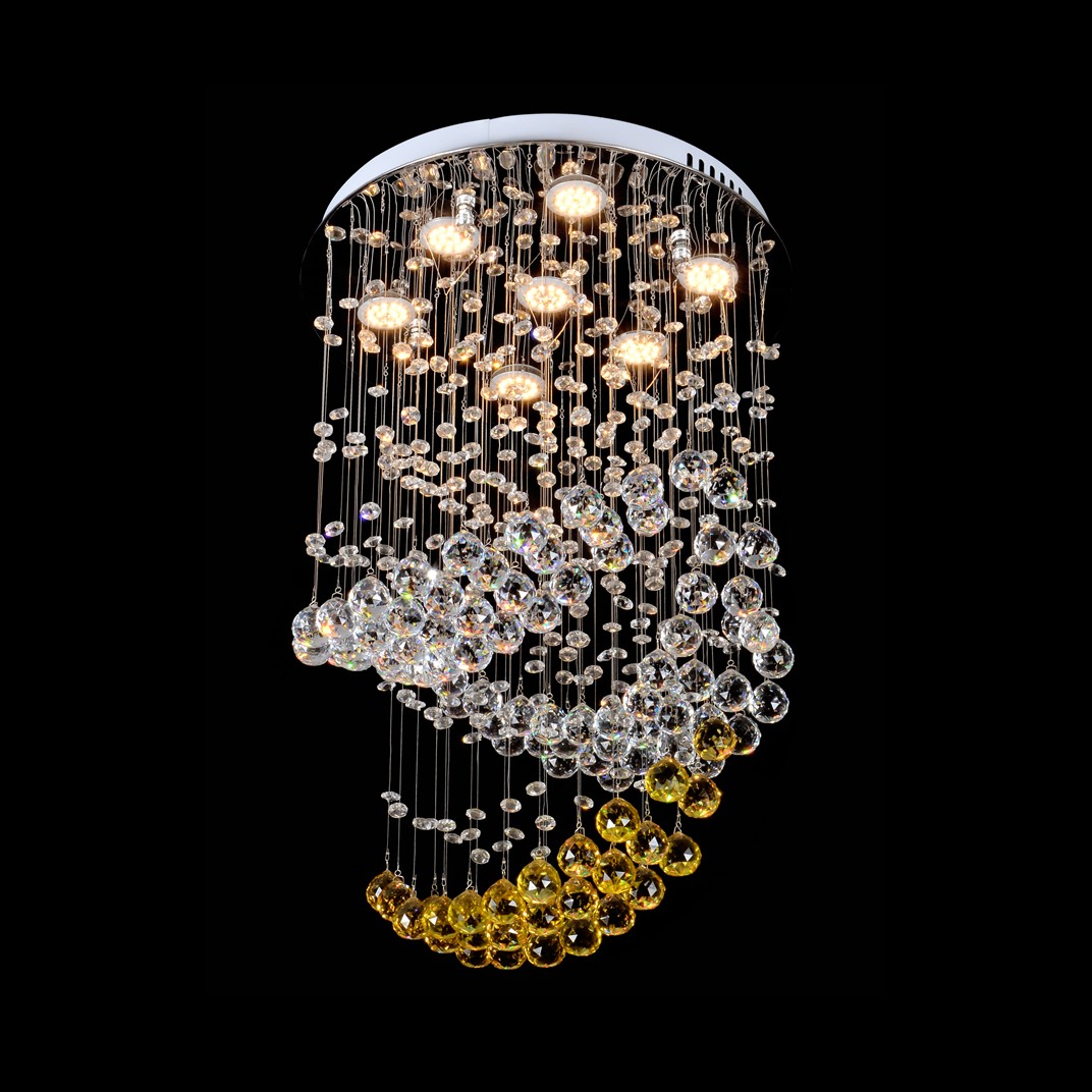 Kiki Luxury Rotary Crystal Chandeliers