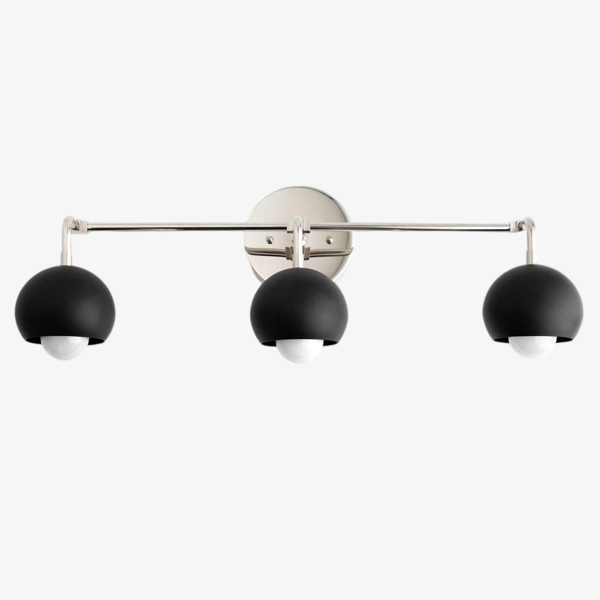 Metio Dome Decorative Vanity Light - Classic Orb Shade Bathroom Wall Lamp K1451