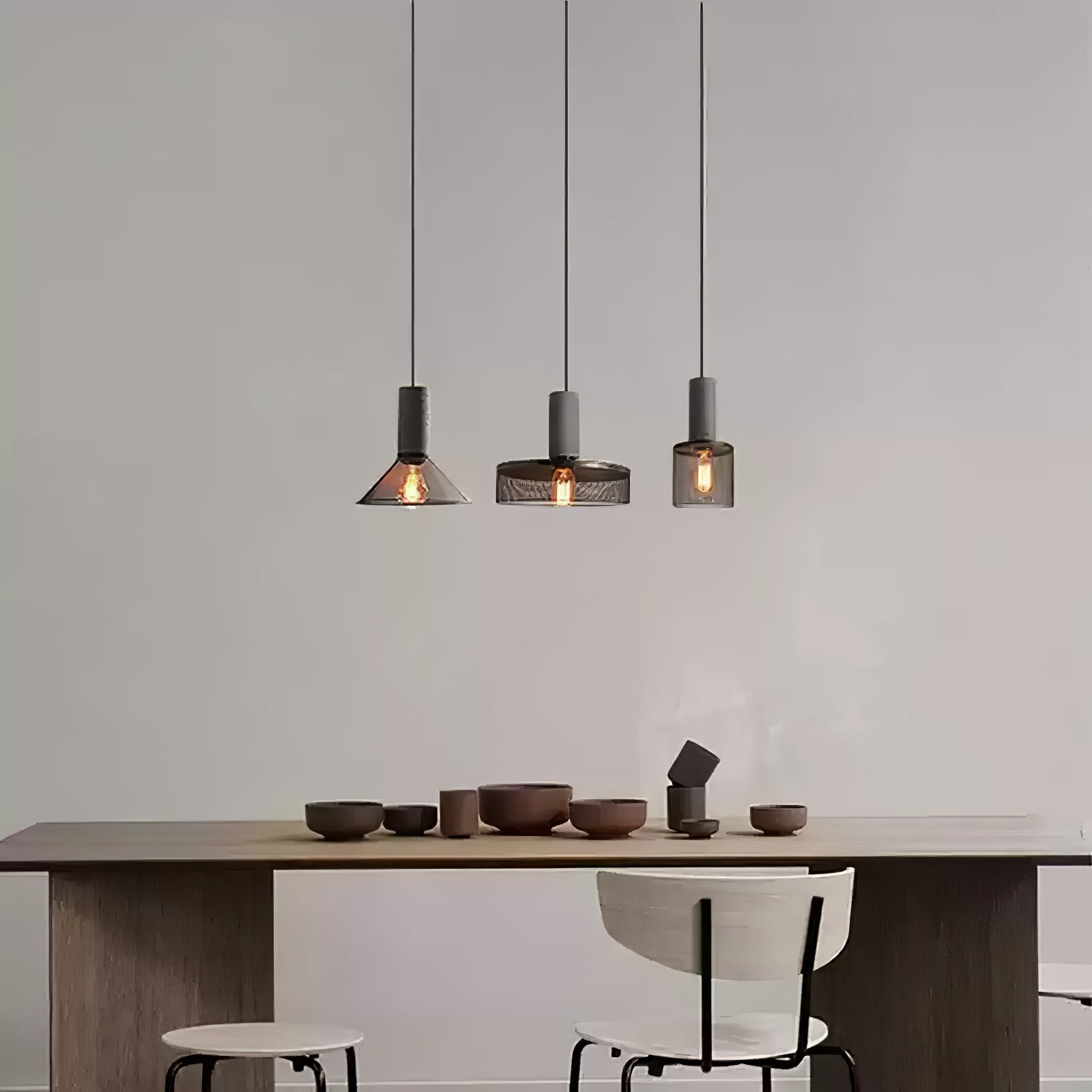 Cement Mesh Pendant Light K308