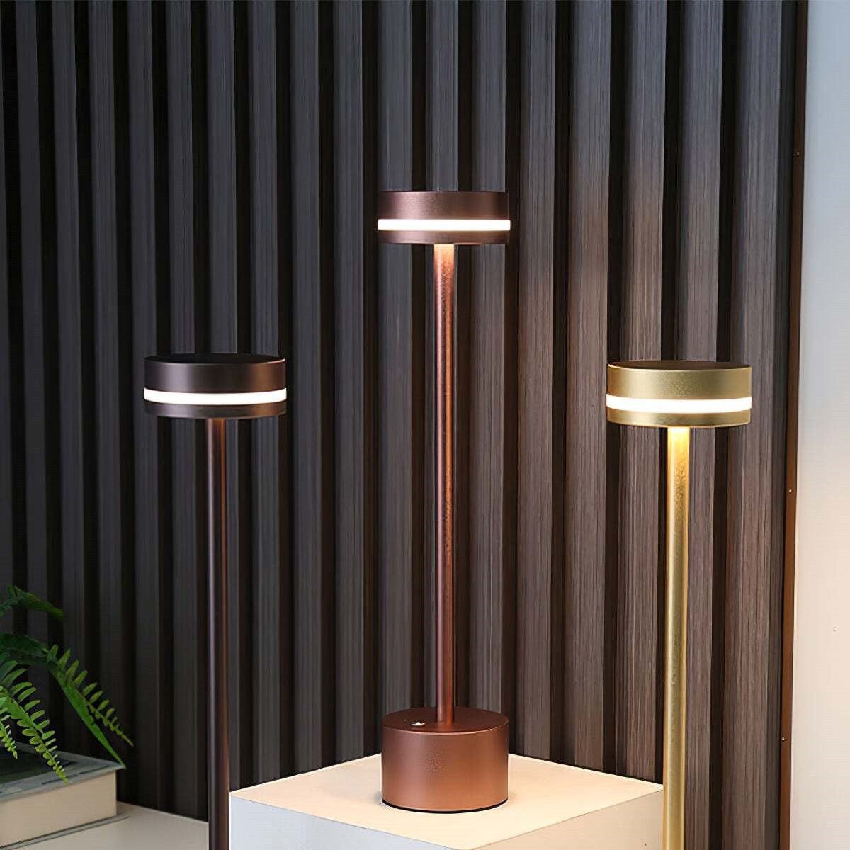 Frisbee Portable Touch Cordless LED Desk Lamp K63