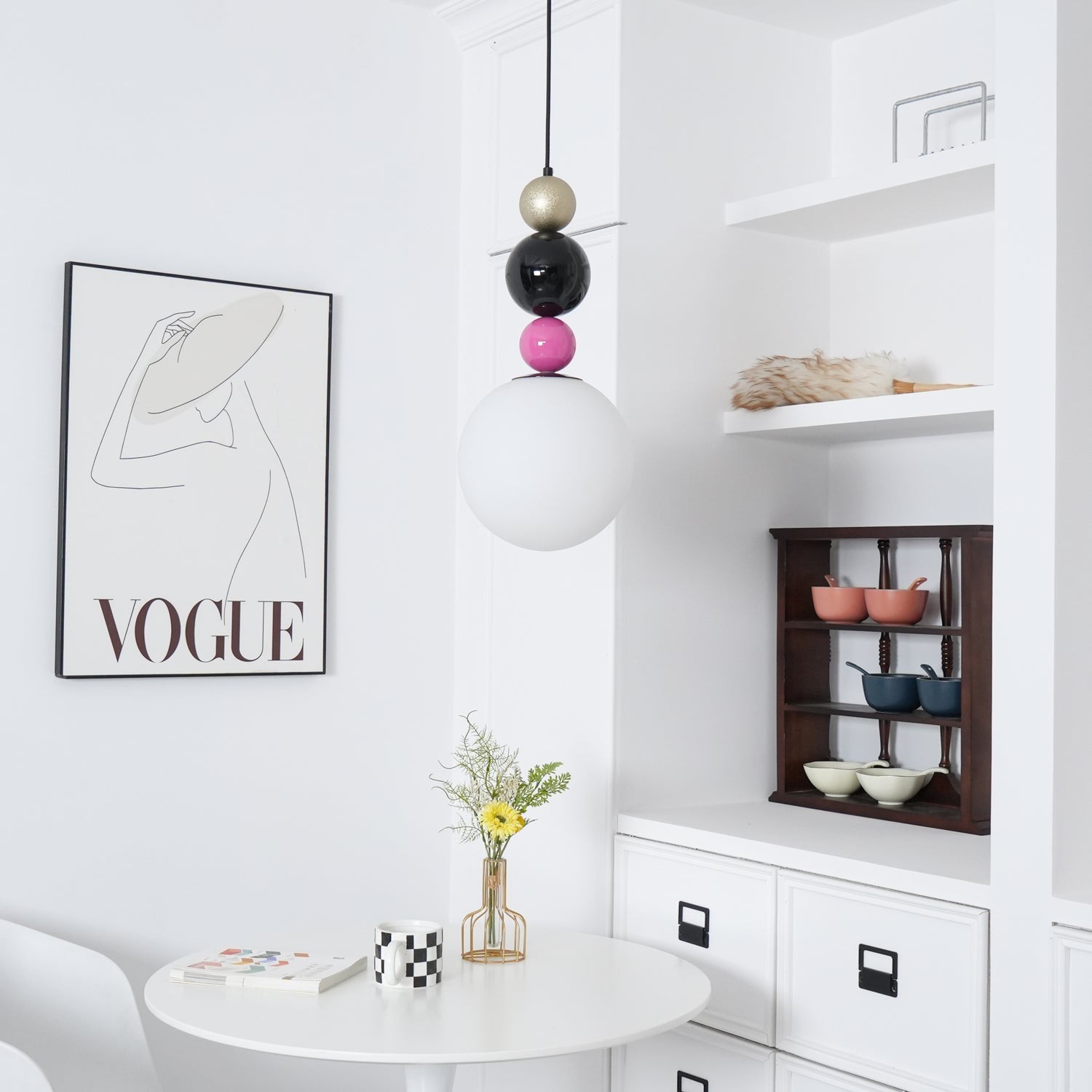 Modern Gourd Ball Pendant Lamp K682