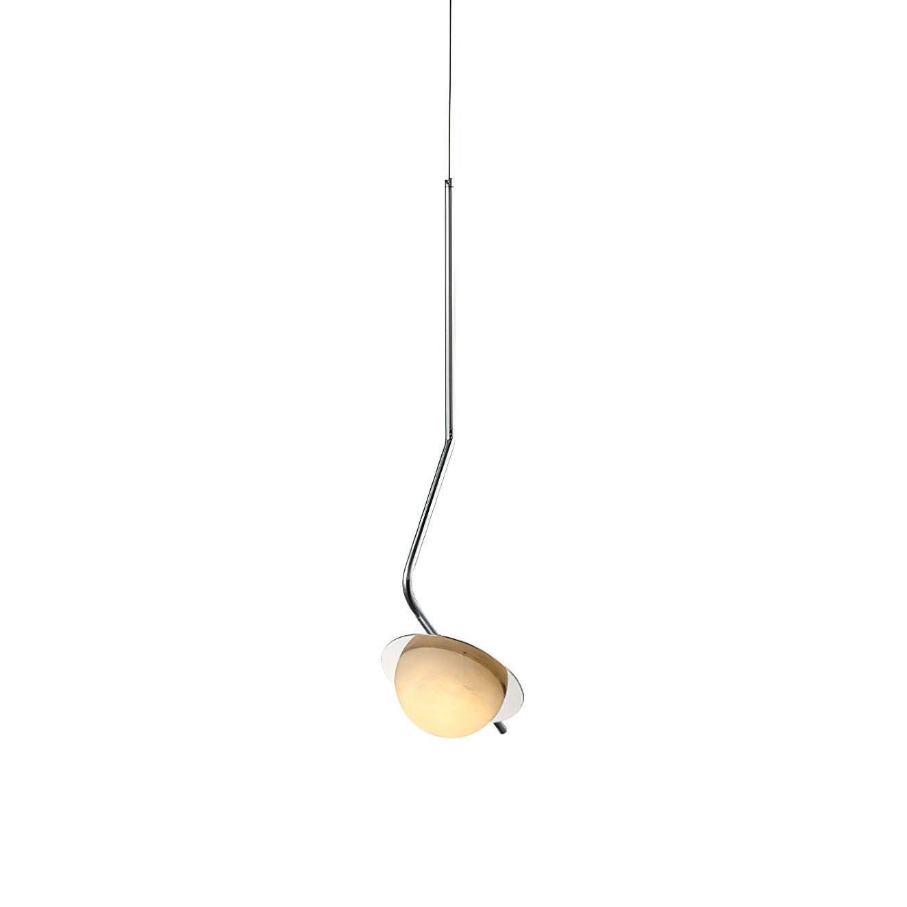 Chic Luminance Alabaster Pendant Light D438