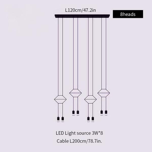 Wireflow Chandelier