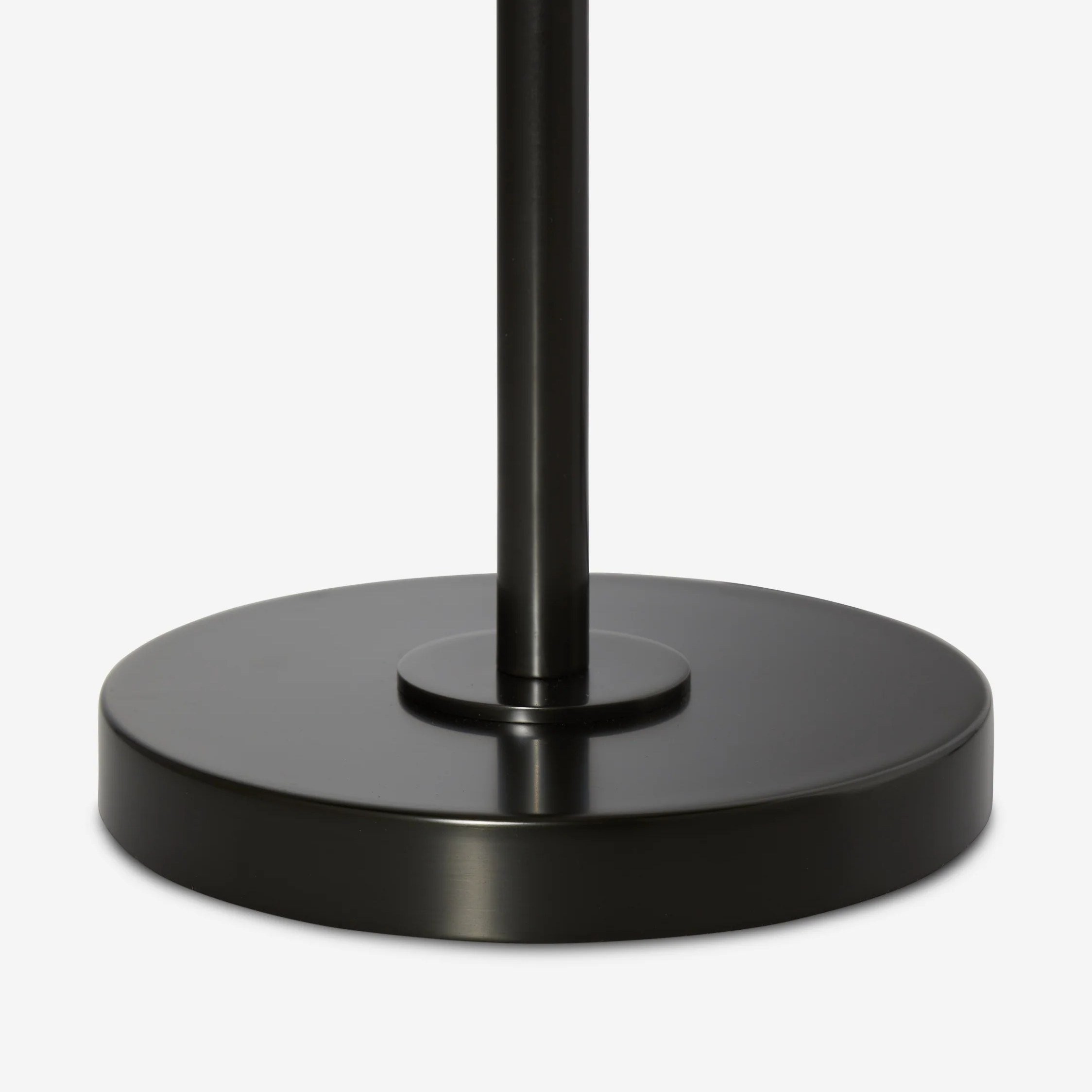 Ruffmeto Transitional Slim Table Lamp - Sculptural Shade Lighting for Living Room or Bedroom K1617