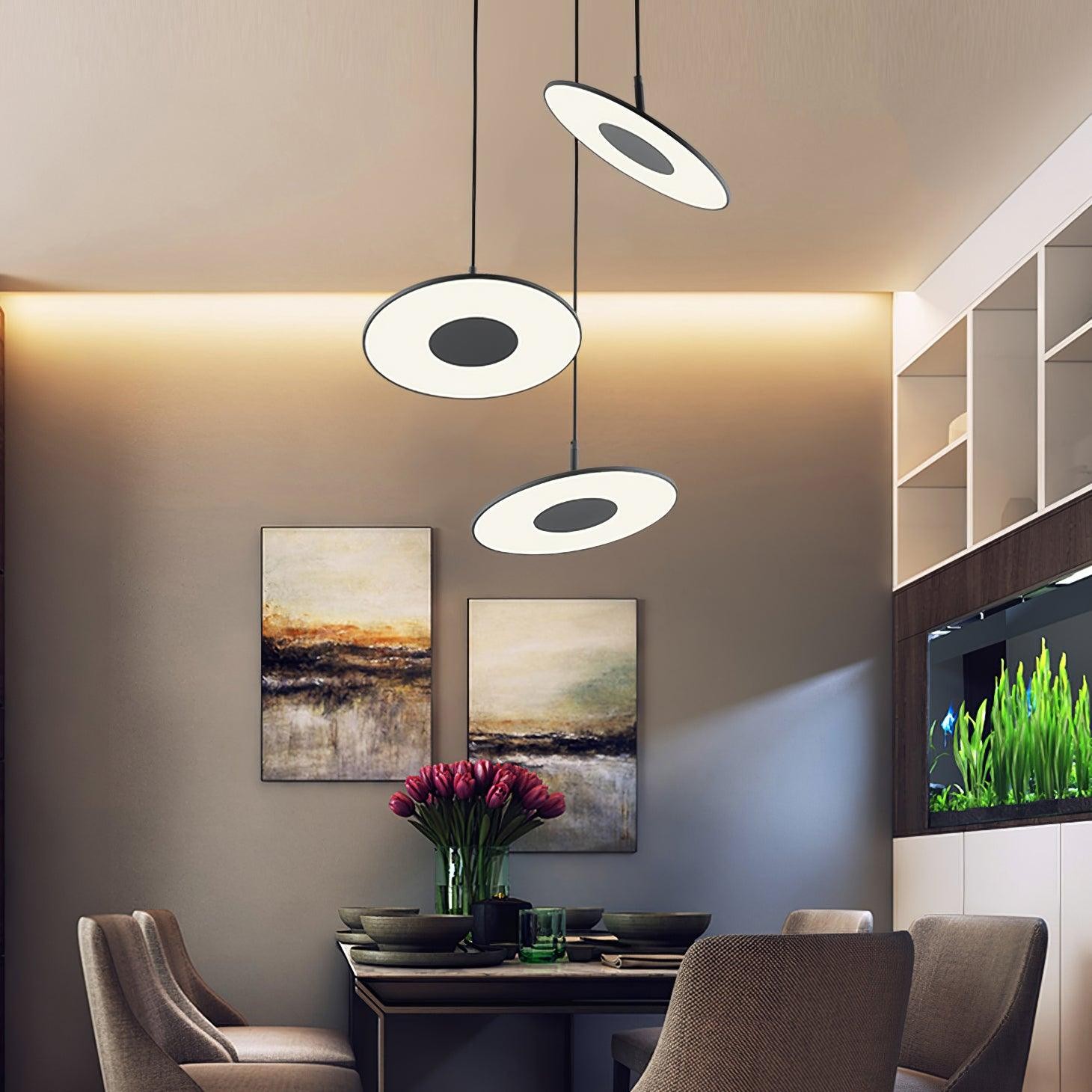 Round Disc Pendant Lamp K321