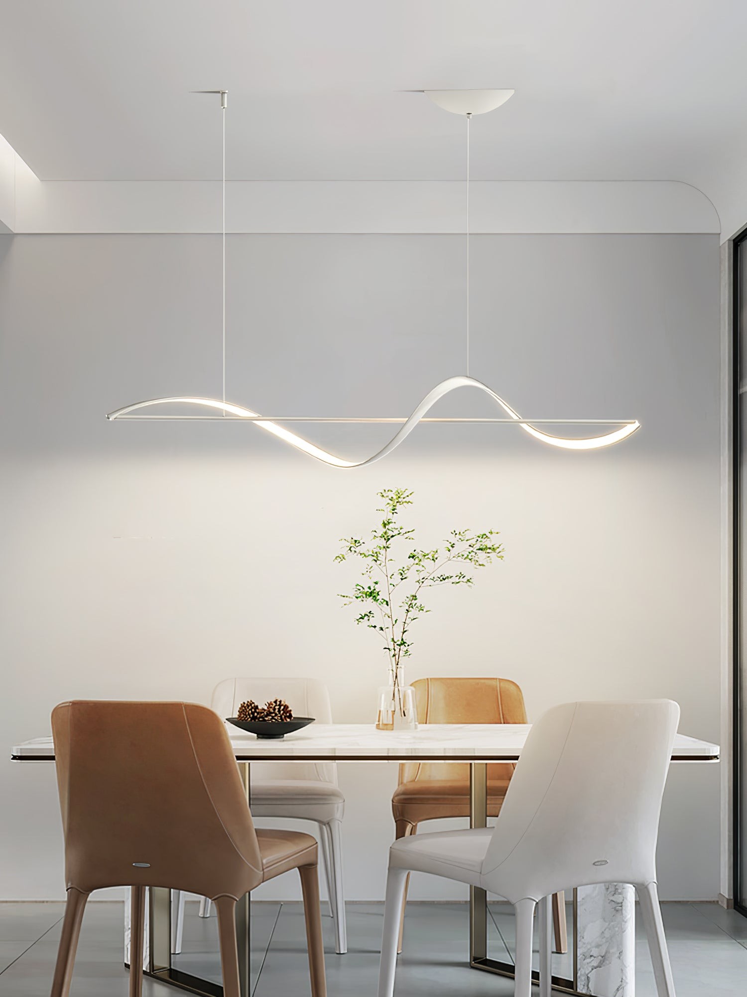 Whisper Linear Island Chandelier K1096