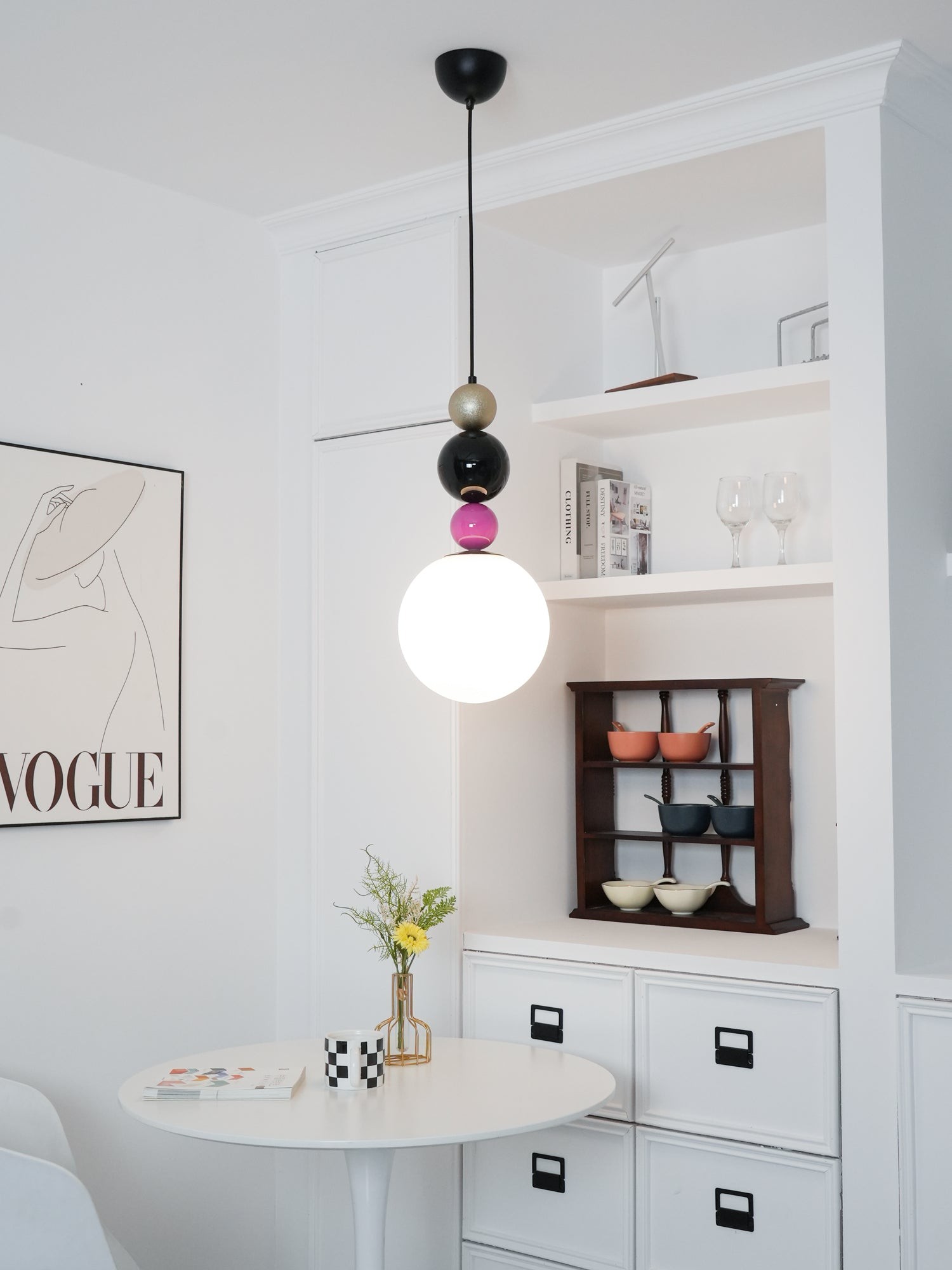 Modern Gourd Ball Pendant Lamp K682