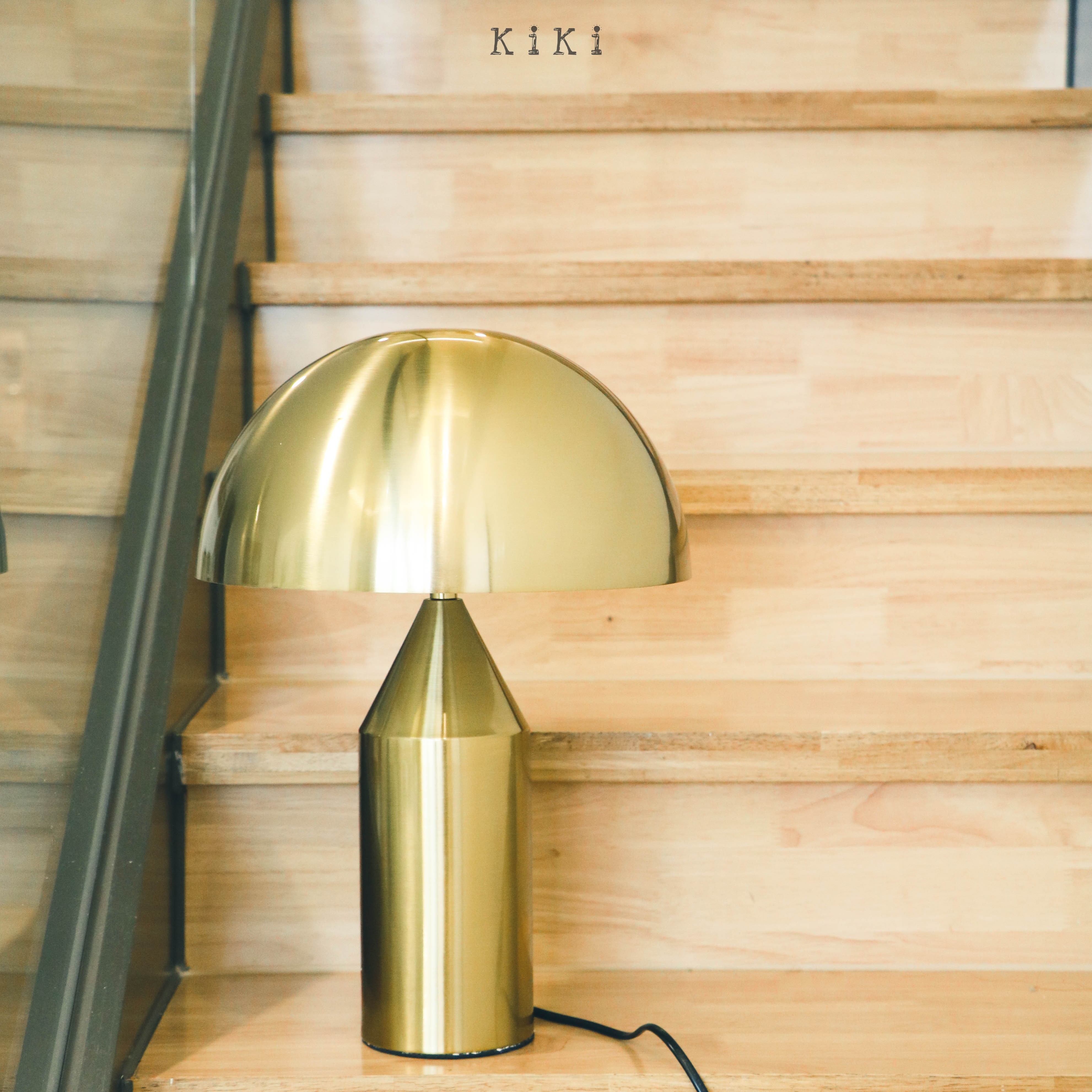 Modern Atollo Table Lamp - Mushroom Metal Table Light for Living Room