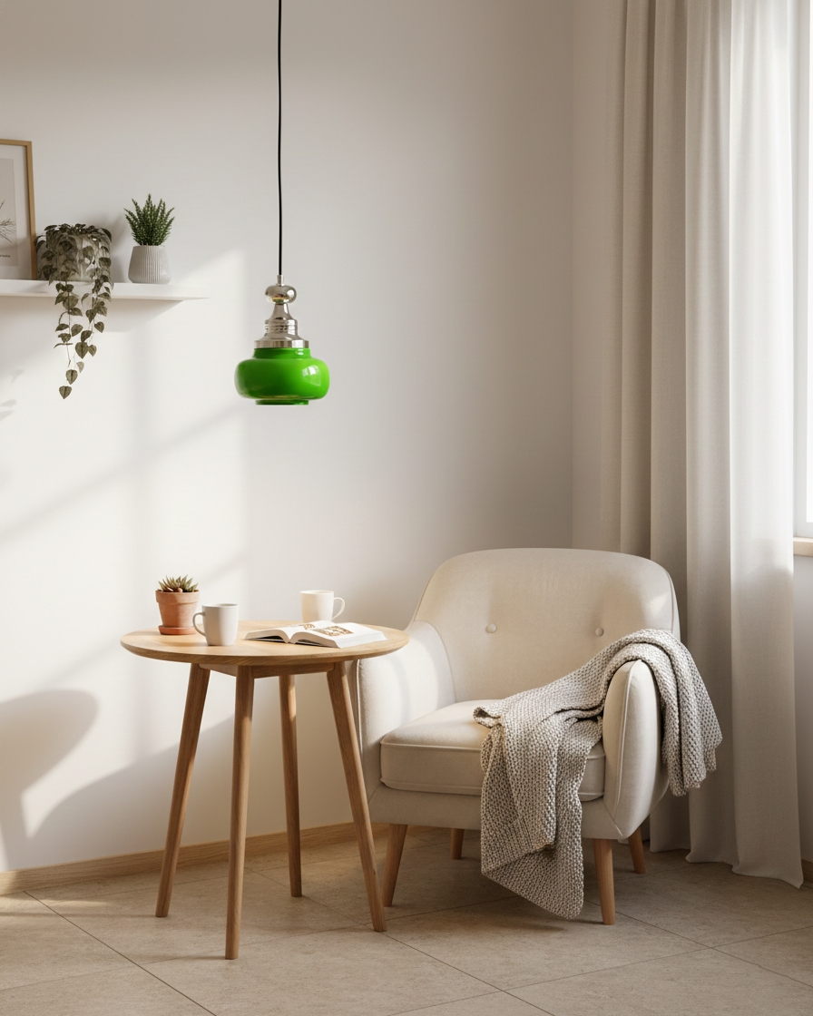 Jade Pulse Pendant Lamp D339