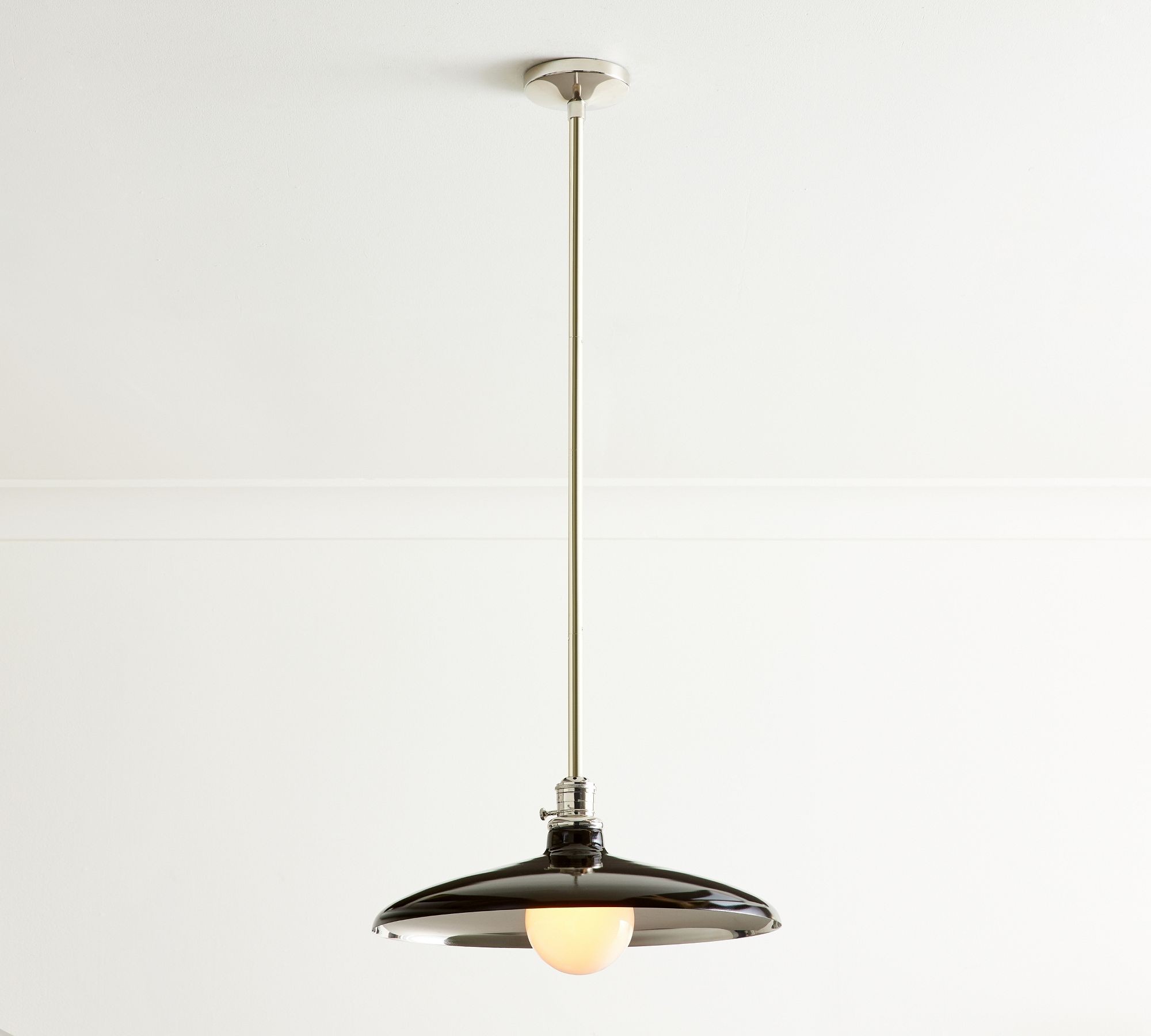 Forvara Metal Pole Pendant Light - Farmhouse Style Adjustable Island Lighting K1363