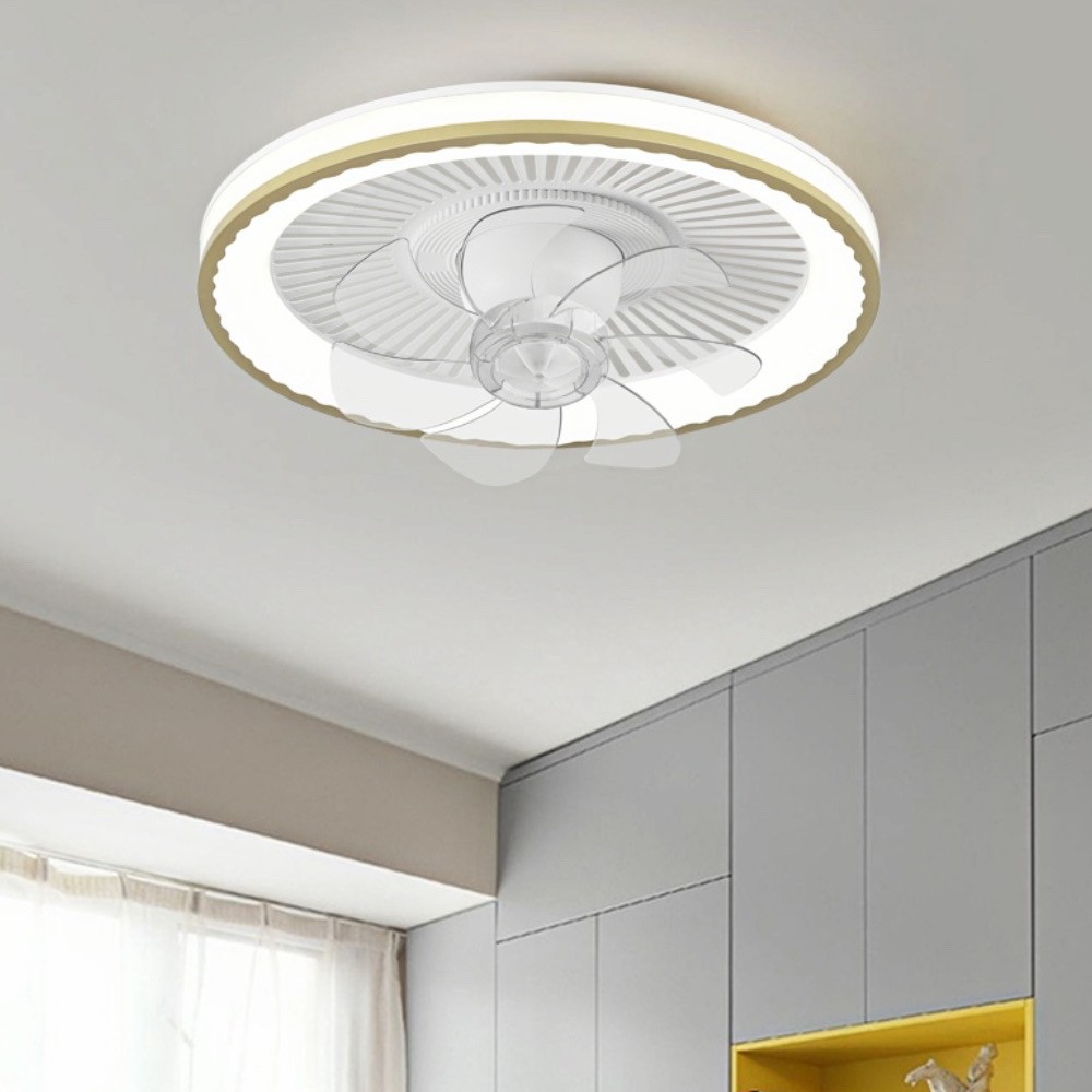 Modern Quiet Ceiling Fan With Light For Bedroom K1100