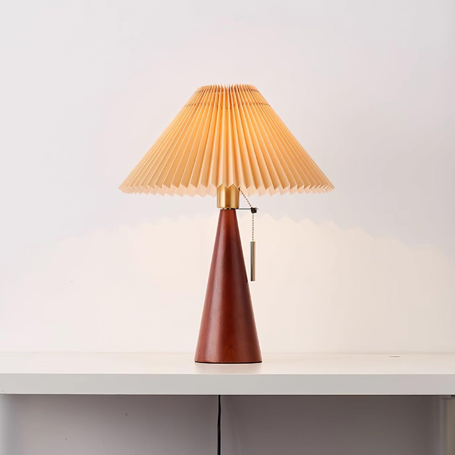 Fashion Vintage Wood Table Lamp K424