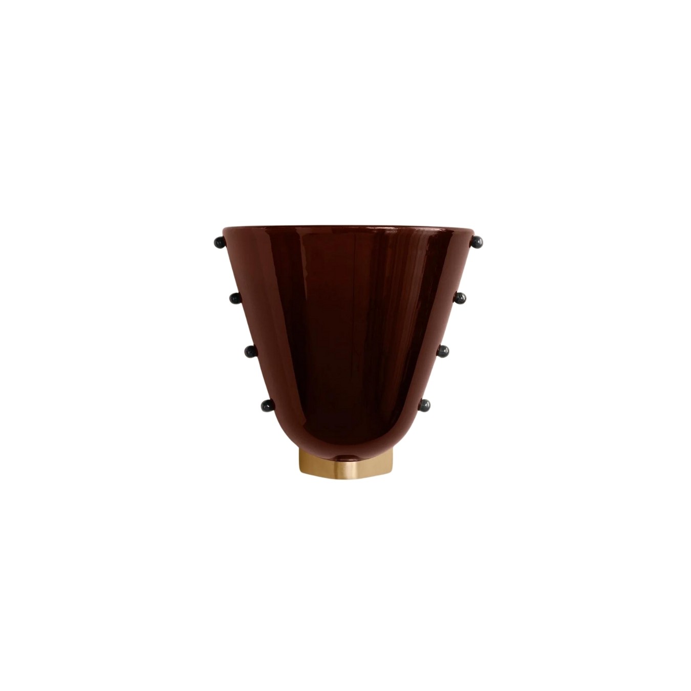 Bellina Colourful Glass Wall Light – Modern Gemma Wall Sconce For Bedroom or Hallway K1130
