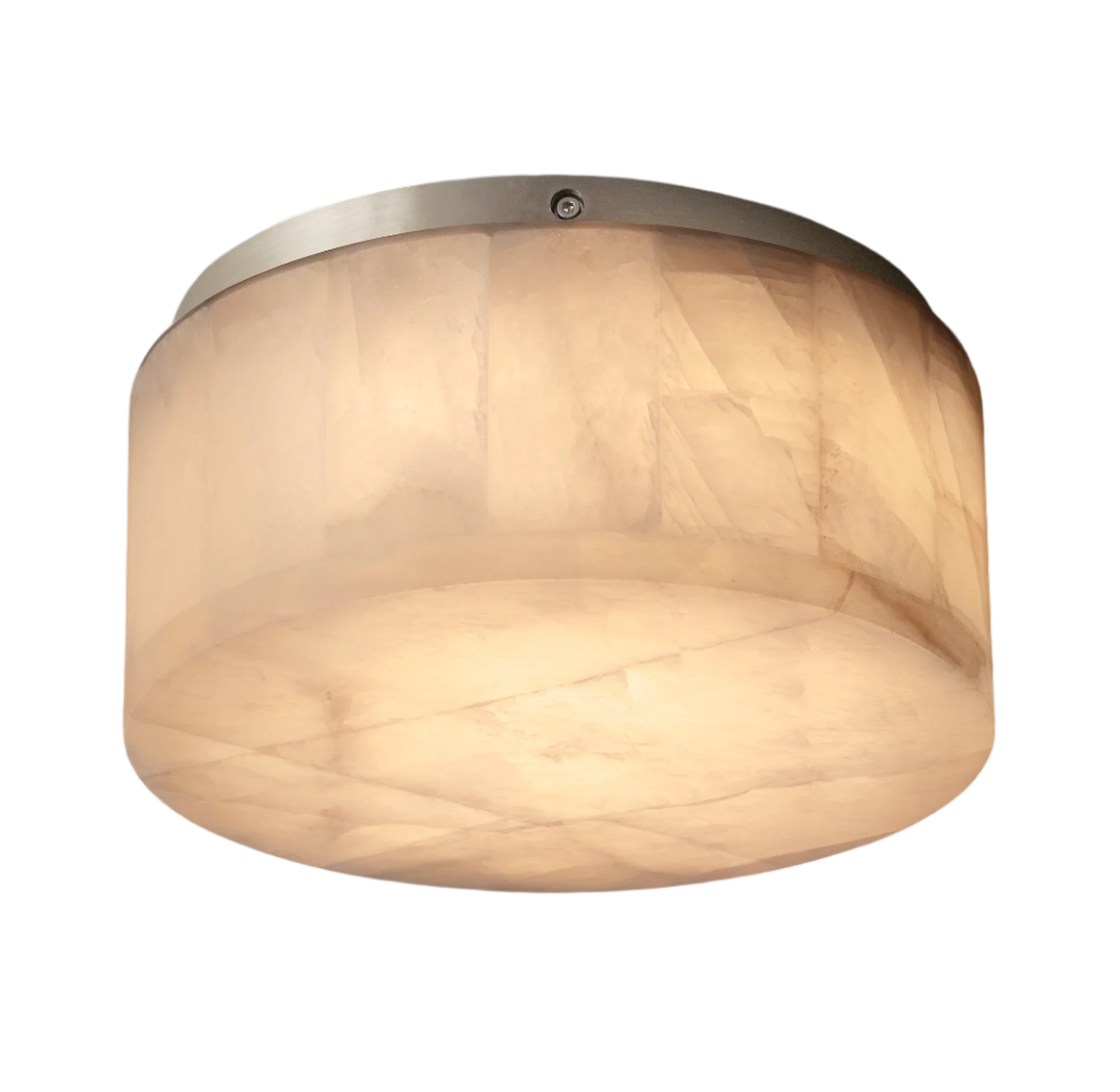 Rivage Alabaster Minimalist Ceiling Light D948