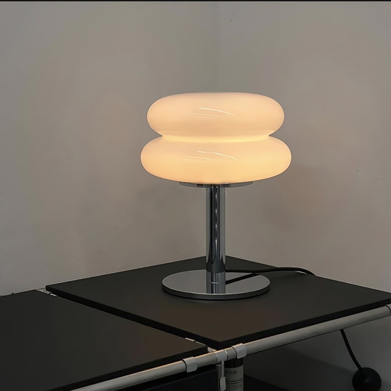 Bauhaus Macaron Stained Glass Table Lamp K03