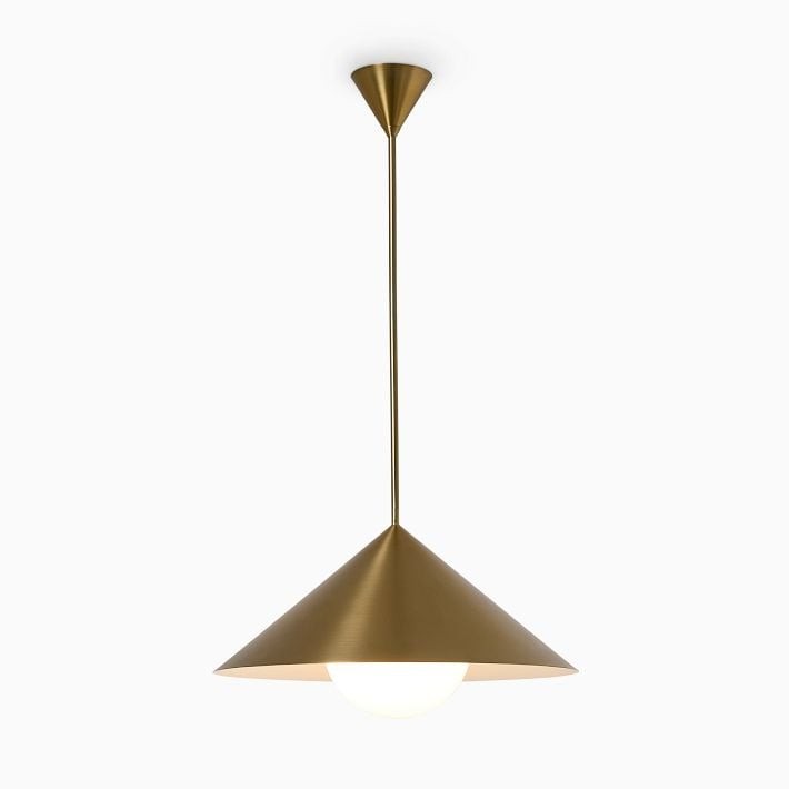 Brivana Adjustable Pendant – Cone Shade Light for Kitchen or Dining K1146
