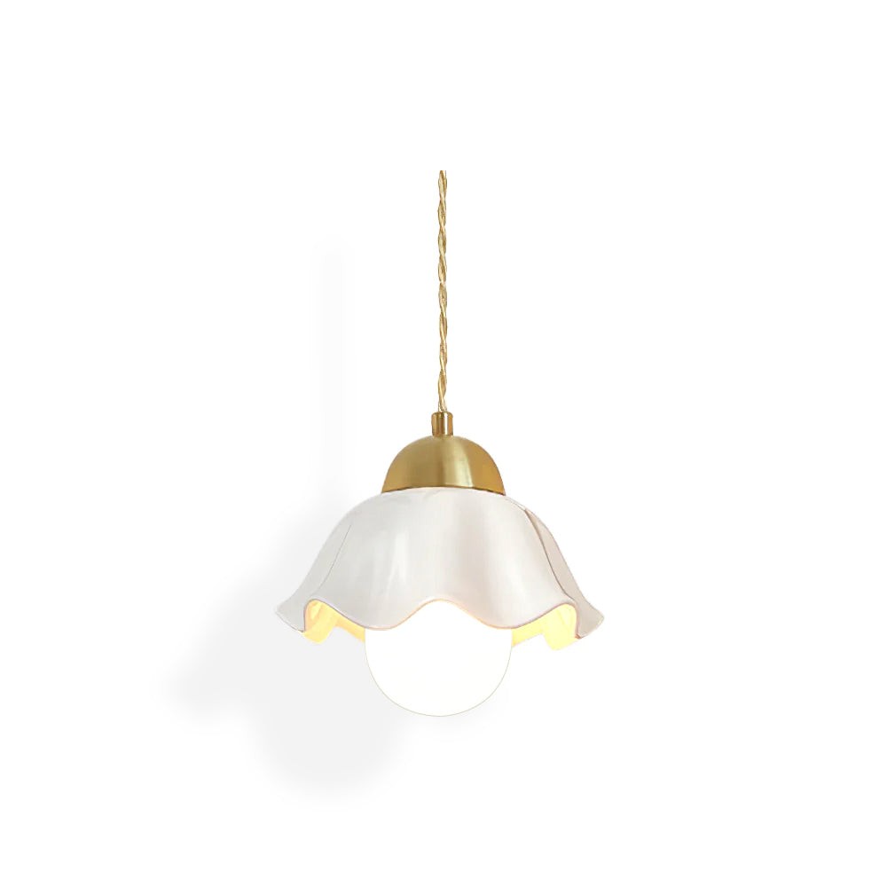 Ceramics Floral Pendant Light K990