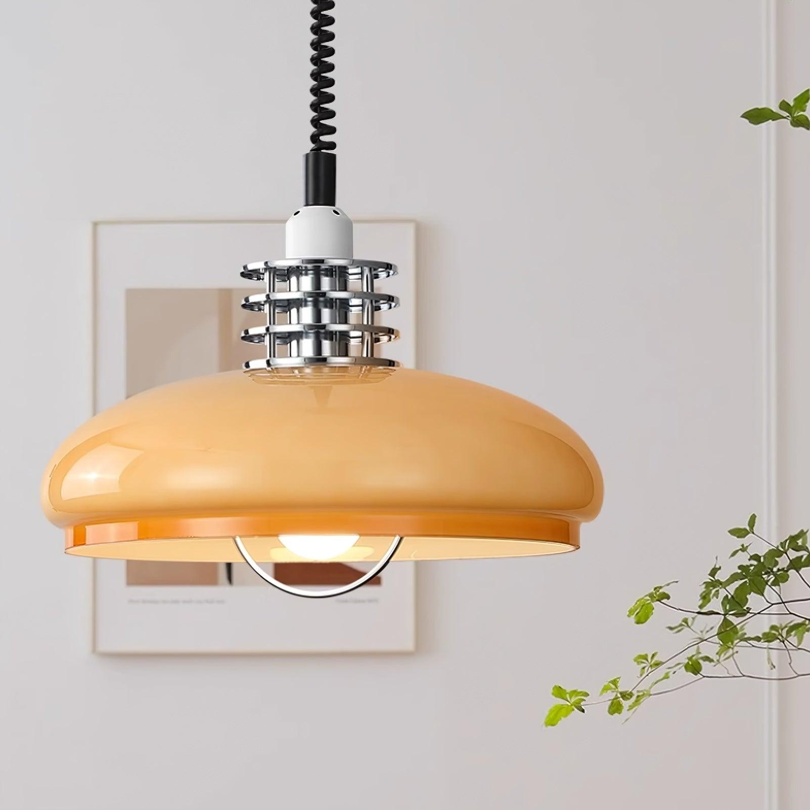 Nordic Cream Retractable Pendant Lamp K759