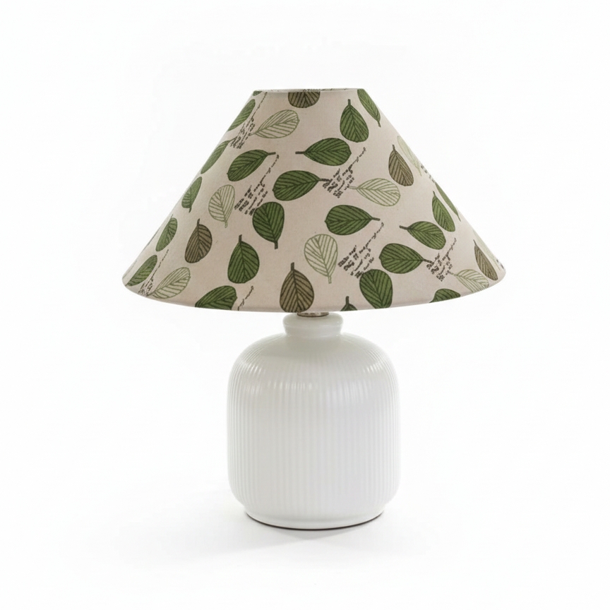 Evergreen Floral Table Lamp D327