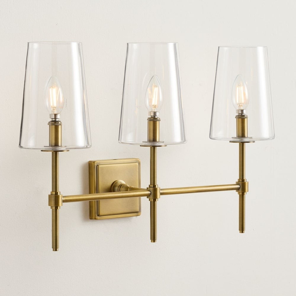 Derlina Vintage Glass Wall Light - Retro Lamp for Dining Room K1239