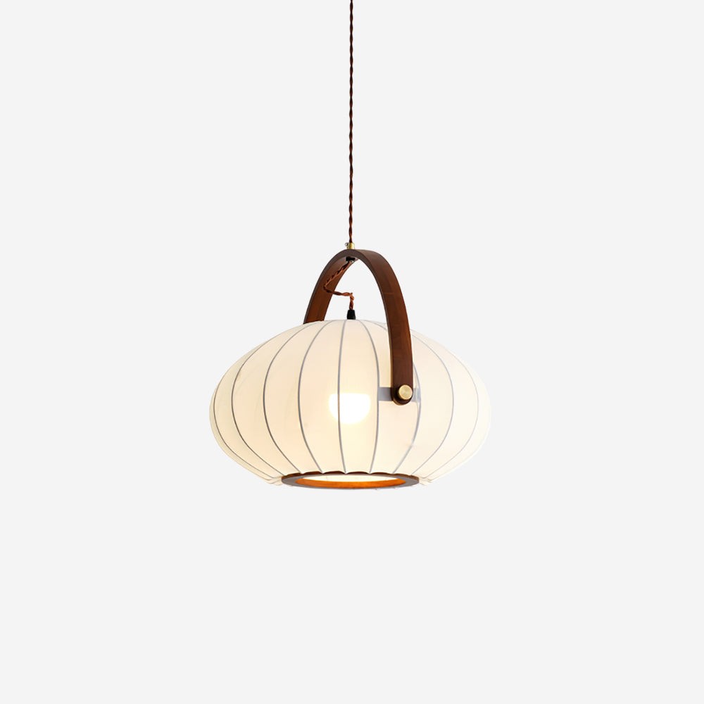 Vintage Lantern Wooden Decoration Pendant Lamp K235
