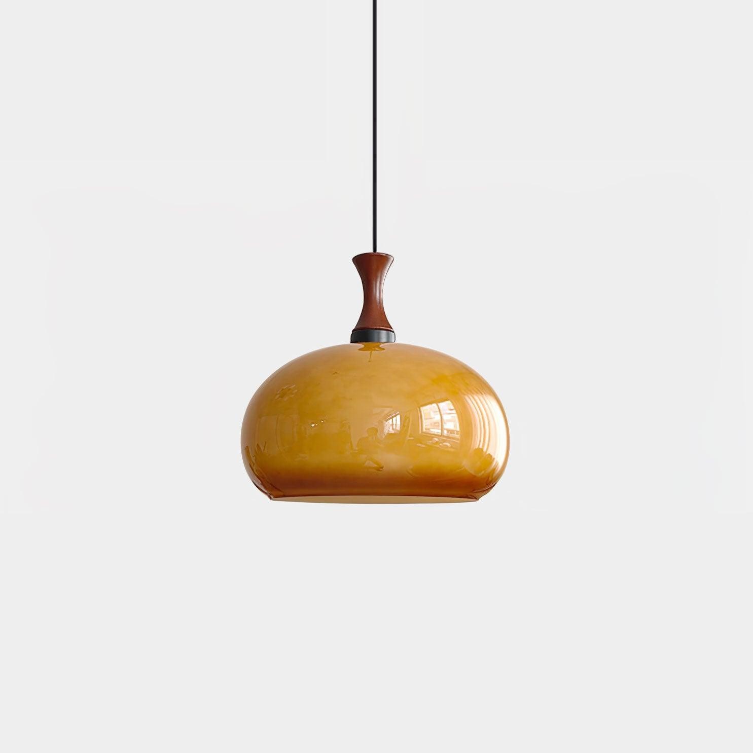 Spherical Orange Practical Luxury Pendant Lamp K561