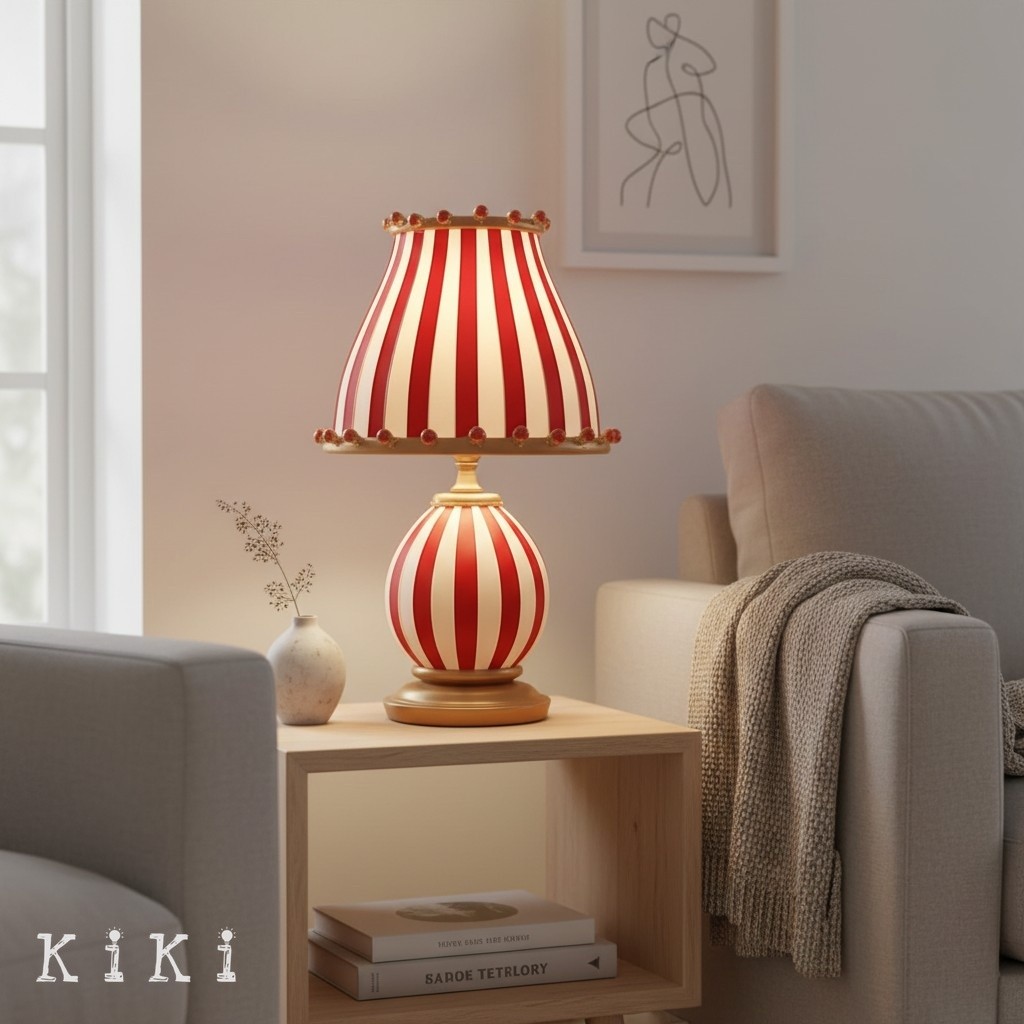 Festilo Playful Geometric Sculptural Table Lamp for Living Room K2116