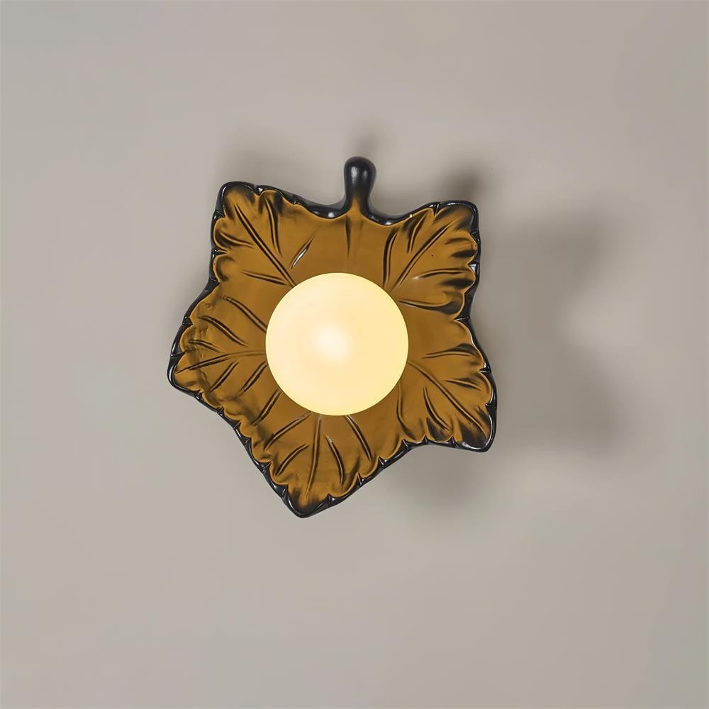 Maple Leaf Wall Light K484
